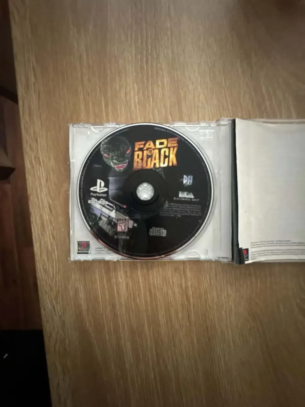 Fade to Black PlayStation 1 Video Game